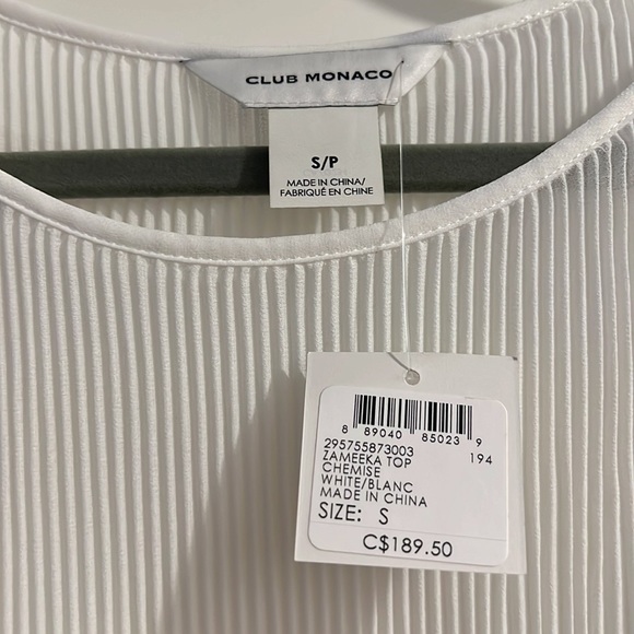 Brand New Club Monaco Blouse - Picture 2 of 5